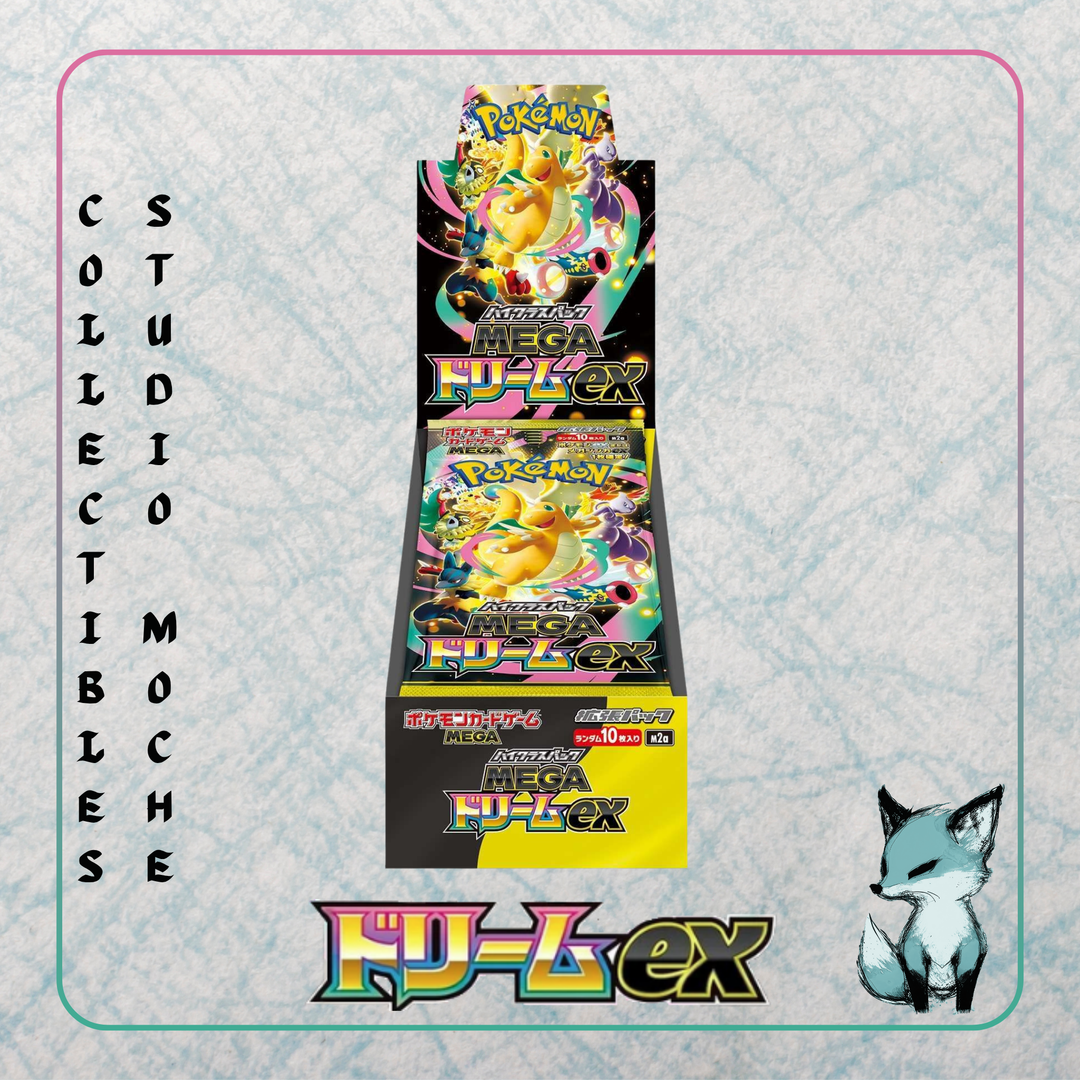 Pokemon TCG Japanese Booster Box PRE-SALE: Japanese Pokmon MEGA Dream Ex M2a Booster Box - Sealed With Shrink Wrap Pokemon Mega Ex Box Pokemon TCG Japanese Booster Box PRE-SALE: Japanese Pokmon MEGA Dream Ex M2a Booster Box - Sealed With Shrink Wrap Pokemon Mega Ex Box