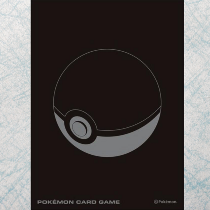 Monster Ball Black & Silver Card Sleeves (64-Pack) [JP]