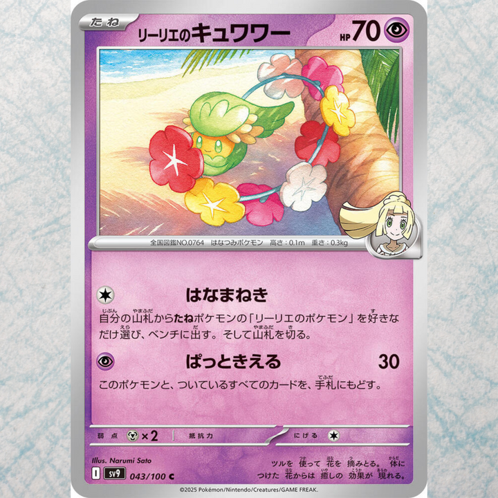 (Clearance) Battle Partners Collection File Set Lillie [JP]